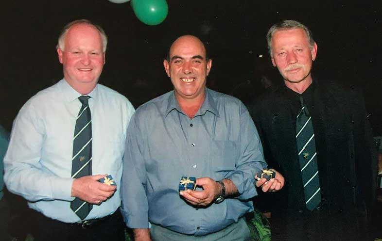 Wayne Thomson, Frank Fiumara & John Rees. Wayne Thomson, Frank Fiumara & John Rees.